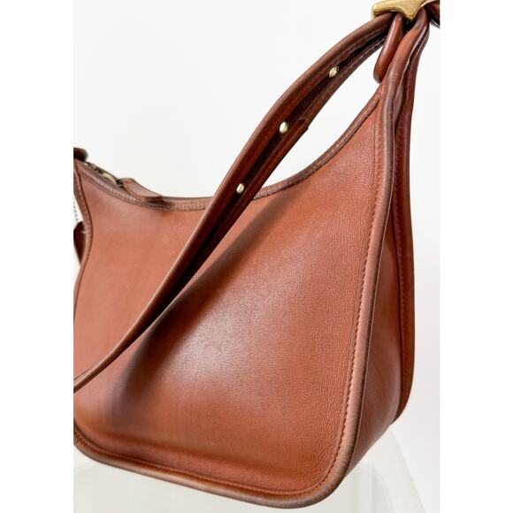 Vintage Coach Janice Legacy British Tan Brown Leather Purse # 9950 - Picture 11 of 16